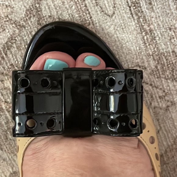 KATE SPADE NEW YORK OPEN TOE CUTOUT SLING-BACKS STUNNING! (7B) - Picture 10 of 11